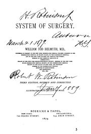 Cover of: A System of Surgery