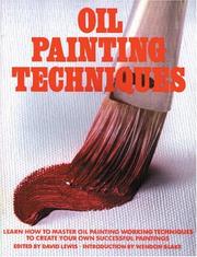 Cover of: Oil painting techniques