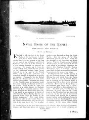 Cover of: Naval bases of the Empire: Esquimault and Halifax