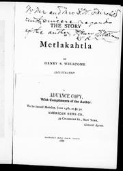Cover of: The story of Metlakahtla