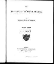 Cover of: The butterflies of North America; second series