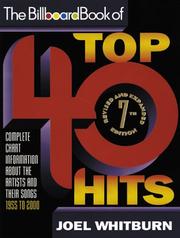 The Billboard book of top 40 hits by Joel Whitburn