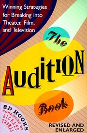 Cover of: The Audition Book by Ed Hooks, Richard Thomas
