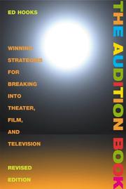 Cover of: The Audition Book by Ed Hooks