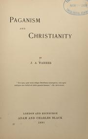 Cover of: Paganism and Christianity