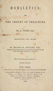 Cover of: Homiletics: or, The theory of preaching