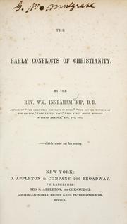 Cover of: early conflicts of Christianity