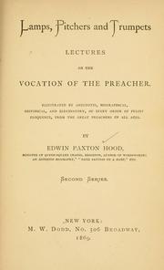 Cover of: Lamps, pitchers and trumpets: lectures on the vocation of the preacher