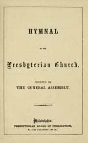 Cover of: Hymnal of the Presbyterian Church
