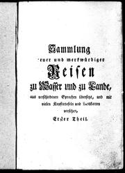 Cover of: Reise nach Hudsons Meerbusen by beschrieben von Heinrich Ellis.