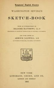 Cover of: Washington Irving's Sketch book