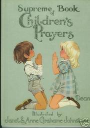 Supreme book of children's prayers