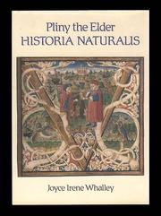 Pliny the Elder, Historia naturalis by Joyce Irene Whalley