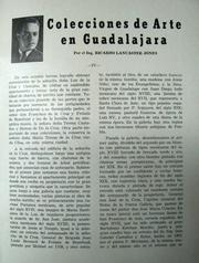Cover of: Colecciones de Arte en Guadalajara IV by Ricardo Lancaster-Jones