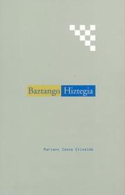Baztango hiztegia by Mariano Izeta Elizalde