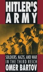 Cover of: Hitler's army by Omer Bartov