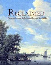 Cover of: Reclaimed: paintings from the collection of Jacques Goudstikker