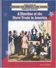 Cover of: A timeline of the slave trade in America