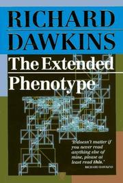 Cover of: The extended phenotype by Richard Dawkins