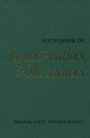 Cover of: Sixth book of junior authors & illustrators