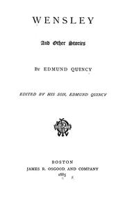 Cover of: Wensley by Quincy, Edmund
