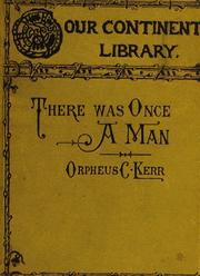 ... There was once a man by Robert Henry Newell