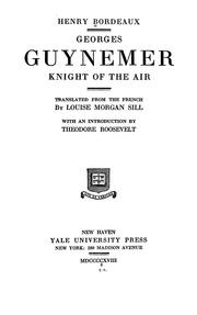 Cover of: Georges Guynemer: knight of the air