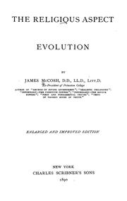 Cover of: The religious aspect of evolution