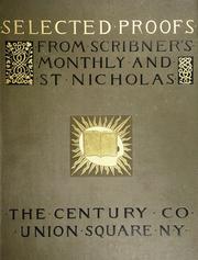 Cover of: Selected proofs from the first and second portfolios of illustrations from Scribner's Monthly and St. Nicholas.