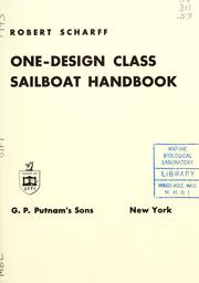 Cover of: One-design class sailboat handbook