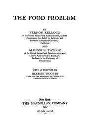 Cover of: The food problem