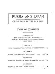 Cover of: Russia and Japan: and a complete history of the war in the Far East
