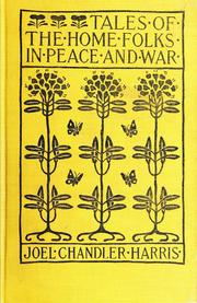 Cover of: Tales of the home folks in peace and war