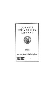 Cover of: The American history and encyclopedia of music ...