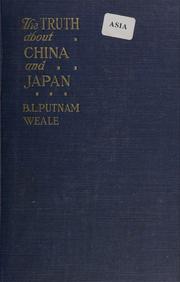 Cover of: truth about China and Japan