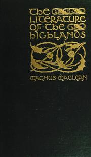 Cover of: Literature of the Highlands