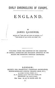 Cover of: England ...