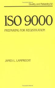 Cover of: ISO 9000: preparing for registration