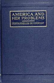 Cover of: America and her problems