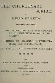 Cover of: The churchyard scribe by Alfred Stapleton