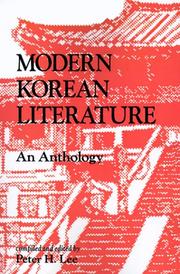 Cover of: Modern Korean Literature: An Anthology