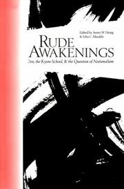 Cover of: Rude awakenings by edited by James W. Heisig, & John C. Maraldo.