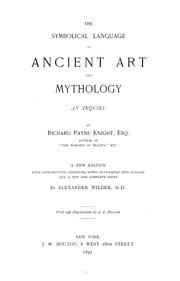 Cover of: The symbolical language of ancient art and mythology: an inquiry