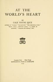 Cover of: At the world's heart