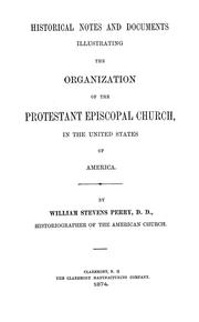 Cover of: Journals of general conventions of the Protestant Episcopal Church, in the United States, 1785-1835
