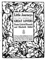 Cover of: Little journeys to the homes of great lovers