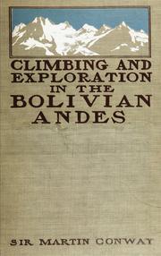 Cover of: The Bolivian Andes by Conway, William Martin Sir