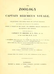 The zoology of Captain Beechey's voyage by Frederick William Beechey