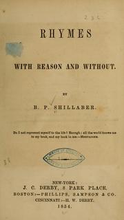 Cover of: Rhymes with reason and without.
