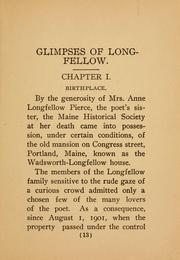 Glimpses of Longfellow by Ella May Jacoby Corson